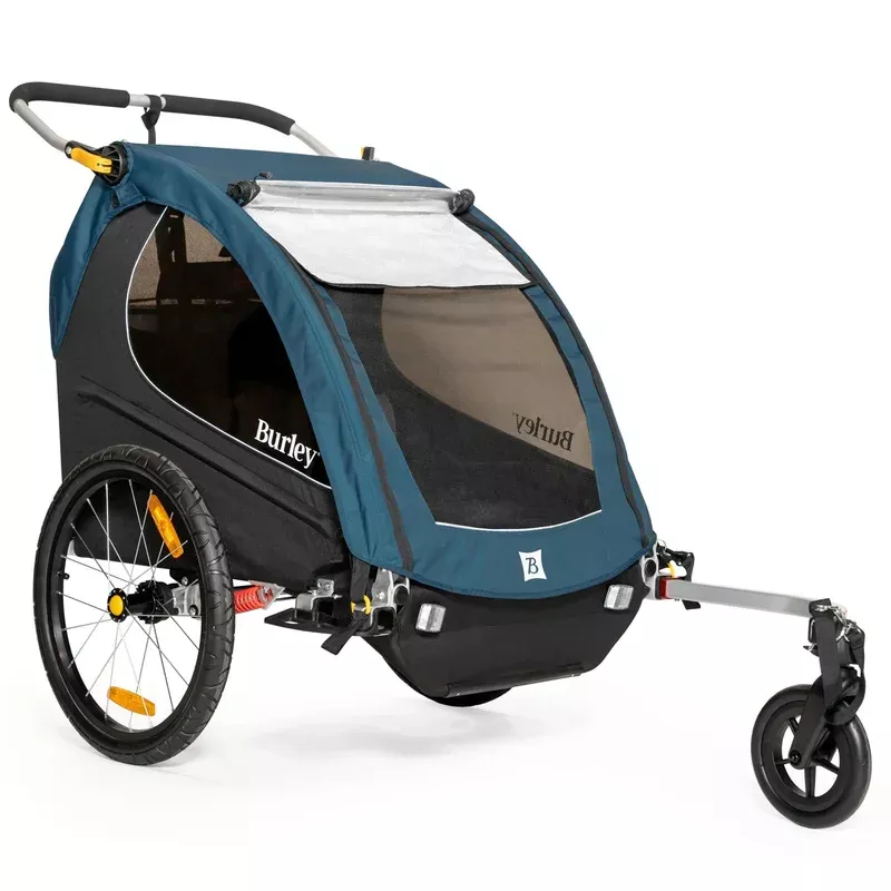 burley-encore-x-double-child-trailer Burley Encore X Double Child Trailer