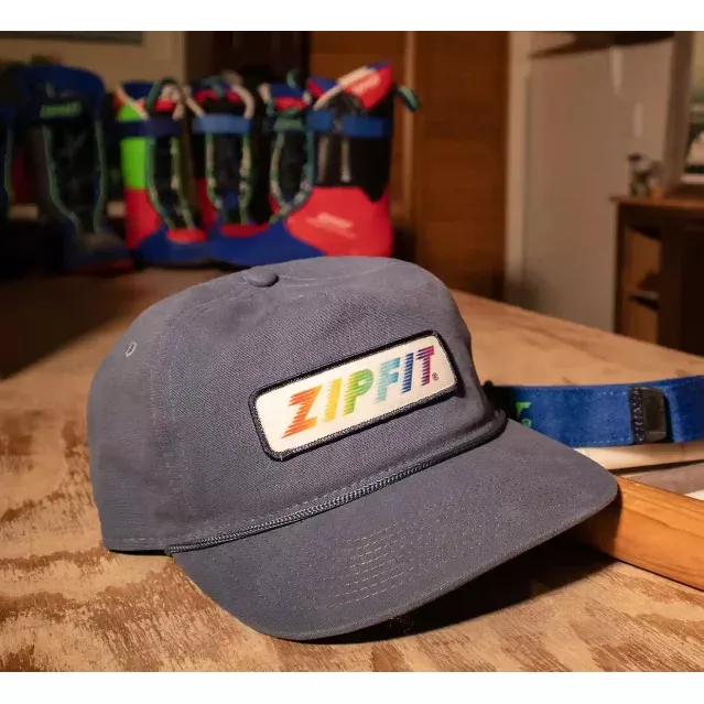 zipfit-rainbow-logo-cap Zipfit Rainbow Logo Cap